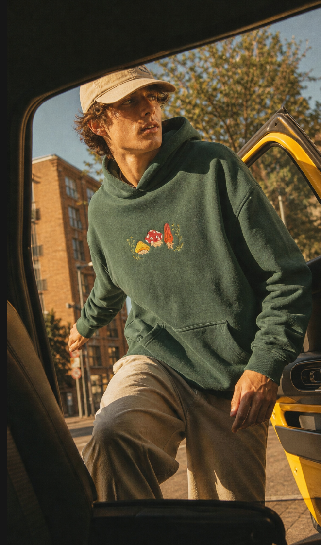 Mystical Mushrooms Heavyweight Hoodie