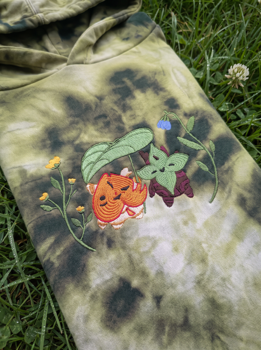 Korok Forest Heavyweight Reverse Tie-Dye Hoodie