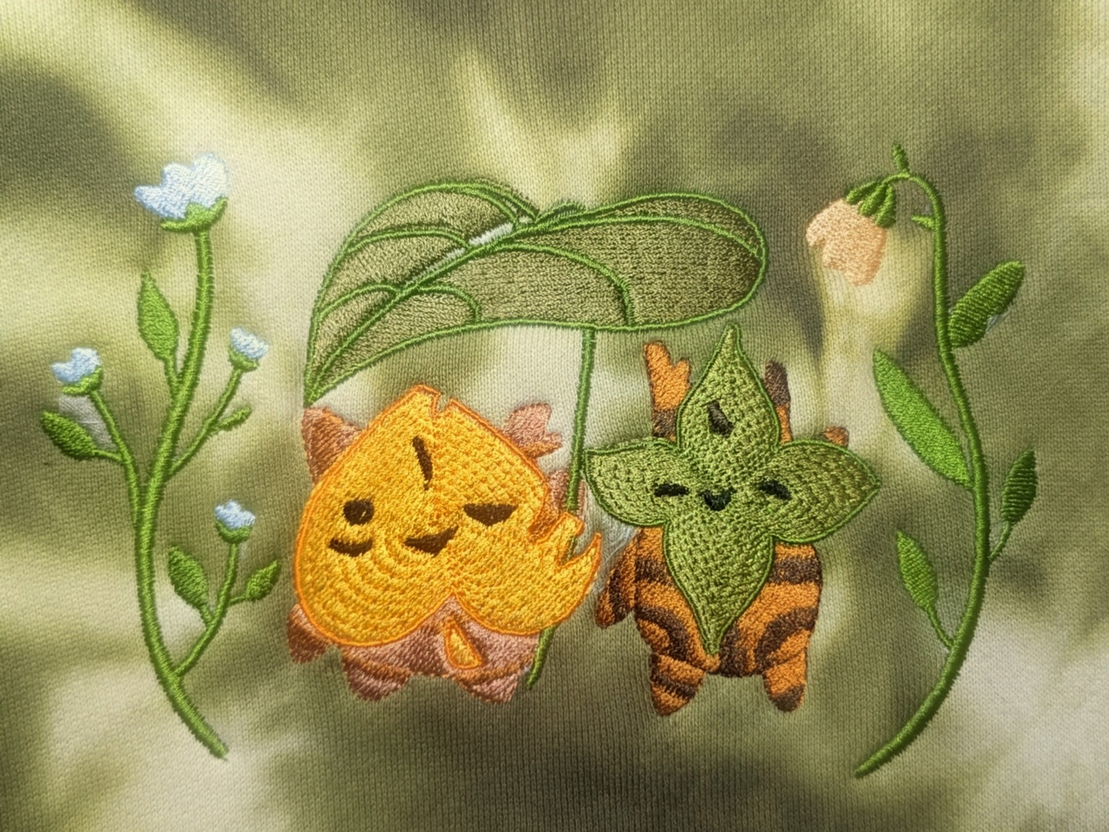 Hoodie- Zelda, Korok: Oversized Heavyweight 100% Cotton (Small)