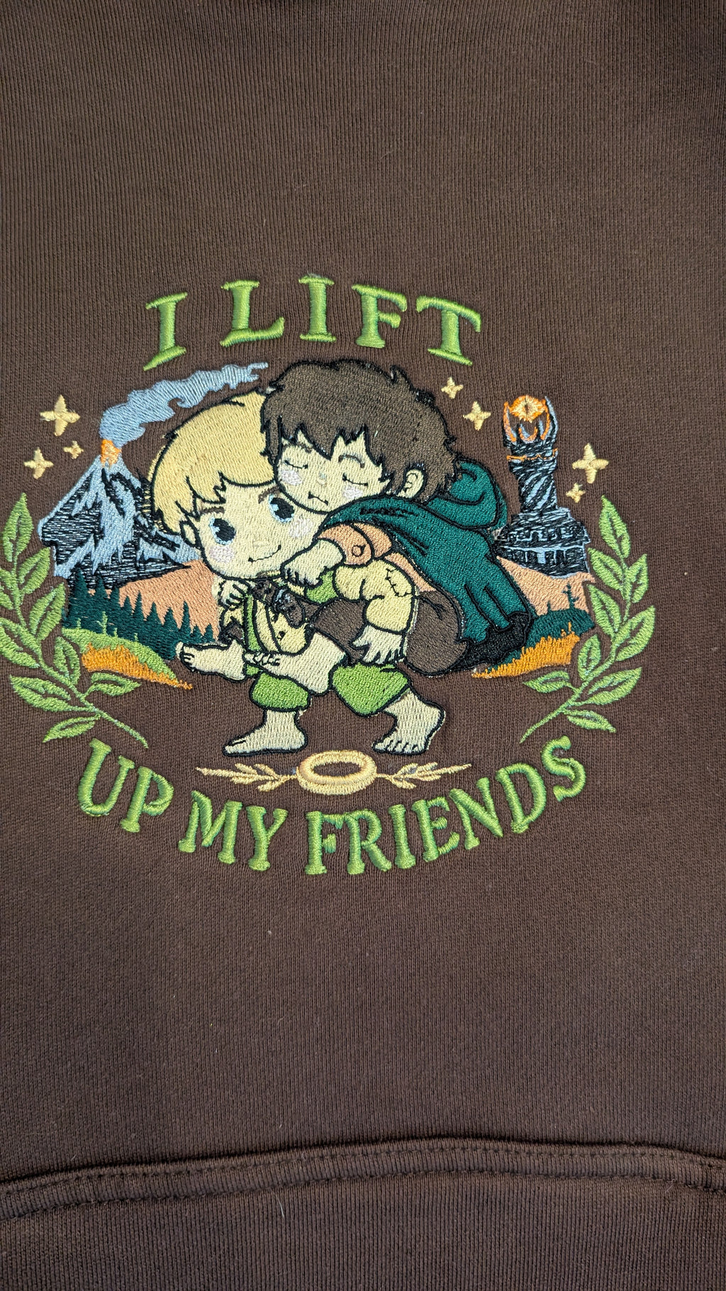 Hoodie- Lord of the Rings: Heavyweight Oversized 100% Cotton (Small)