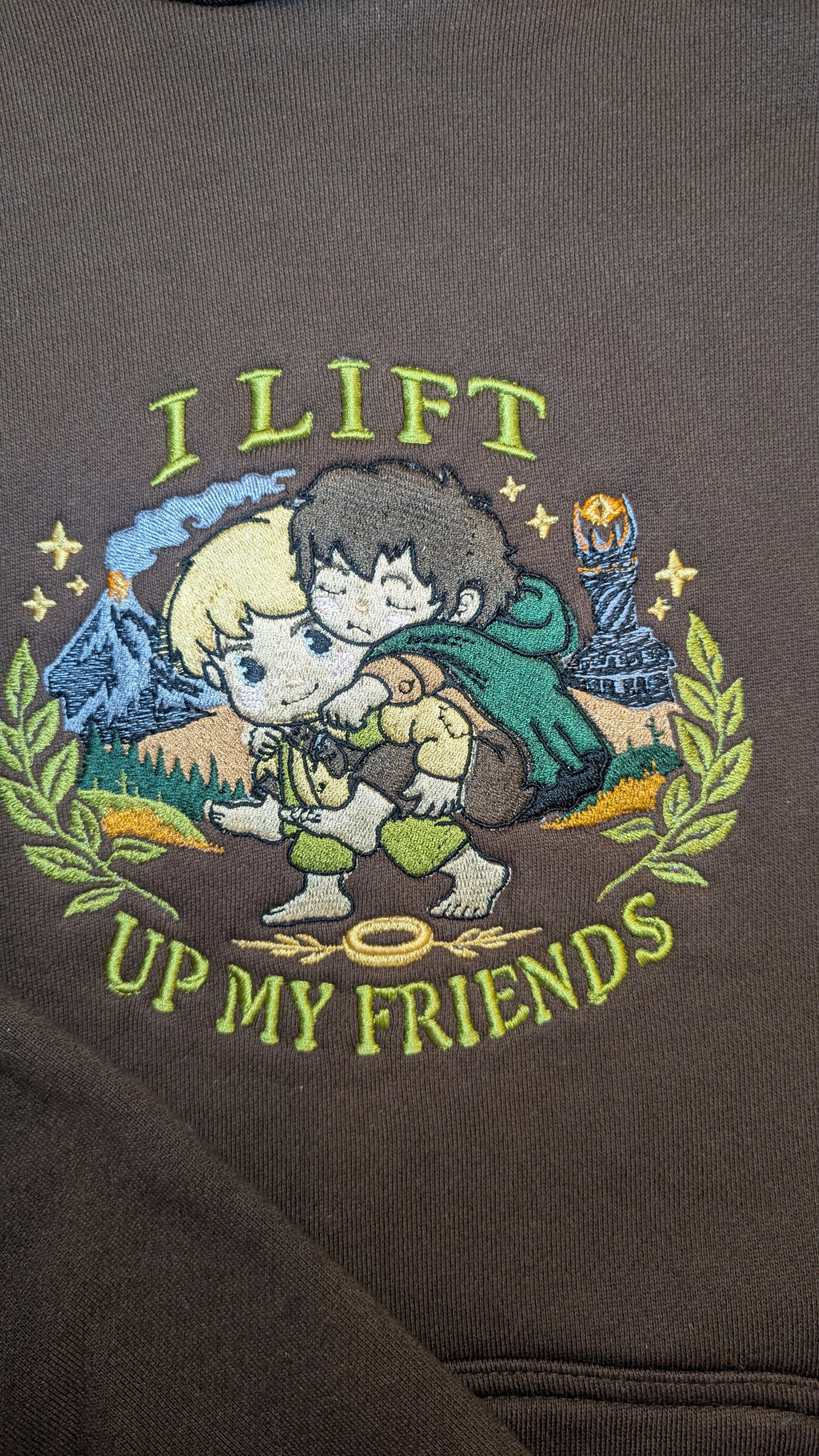 Hoodie- Lord of the Rings: Heavyweight Oversized 100% Cotton (Small)