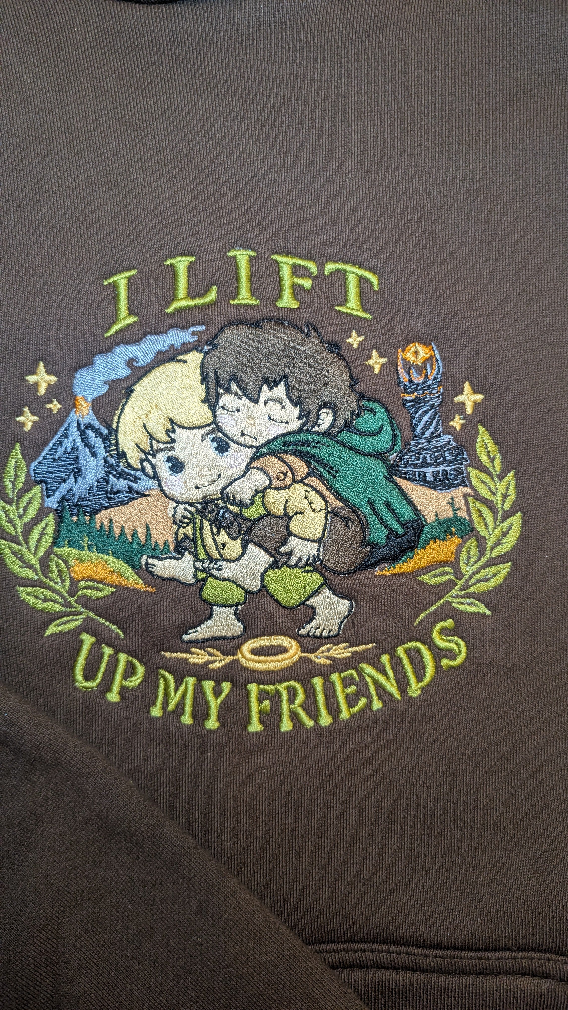 Hoodie- Lord of the Rings: Heavyweight Oversized 100% Cotton (Small)