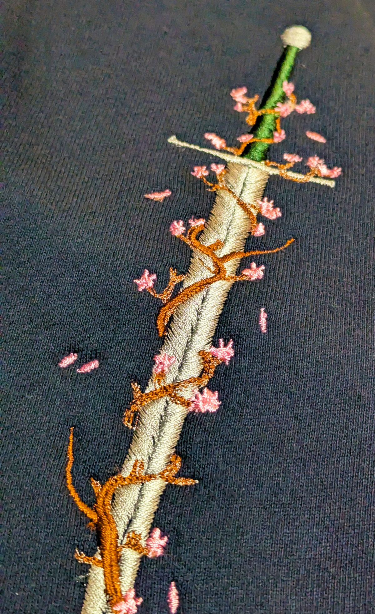 Sakura Knight Hoodie - Navy