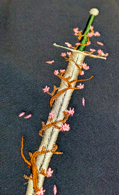 Sakura Knight Hoodie - Navy