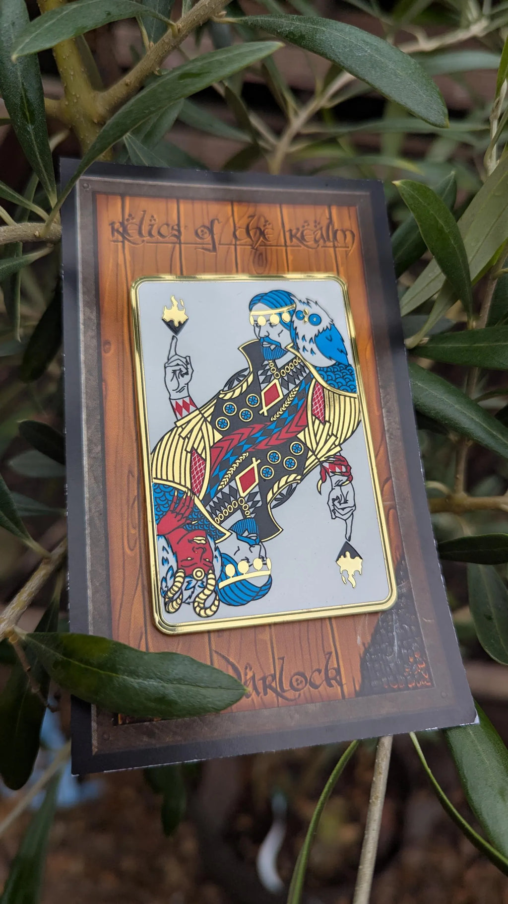 Enamel Pin- Warlock, DnD class pin, RPG Accessory