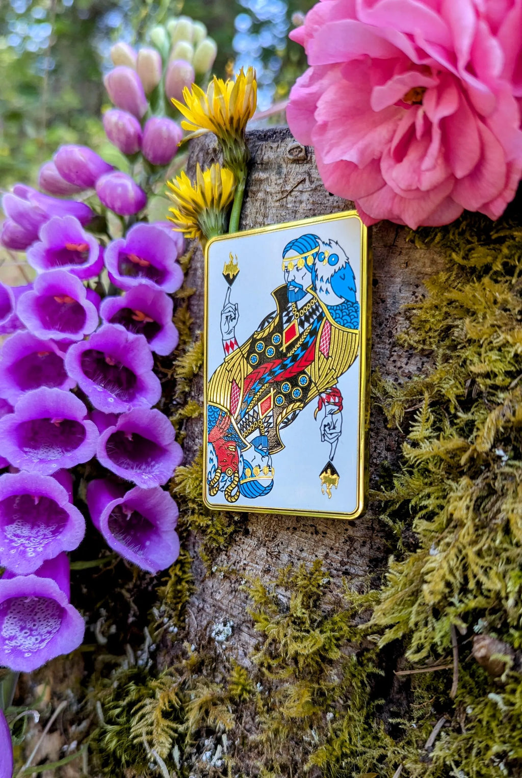 Enamel Pin- Warlock, DnD class pin, RPG Accessory