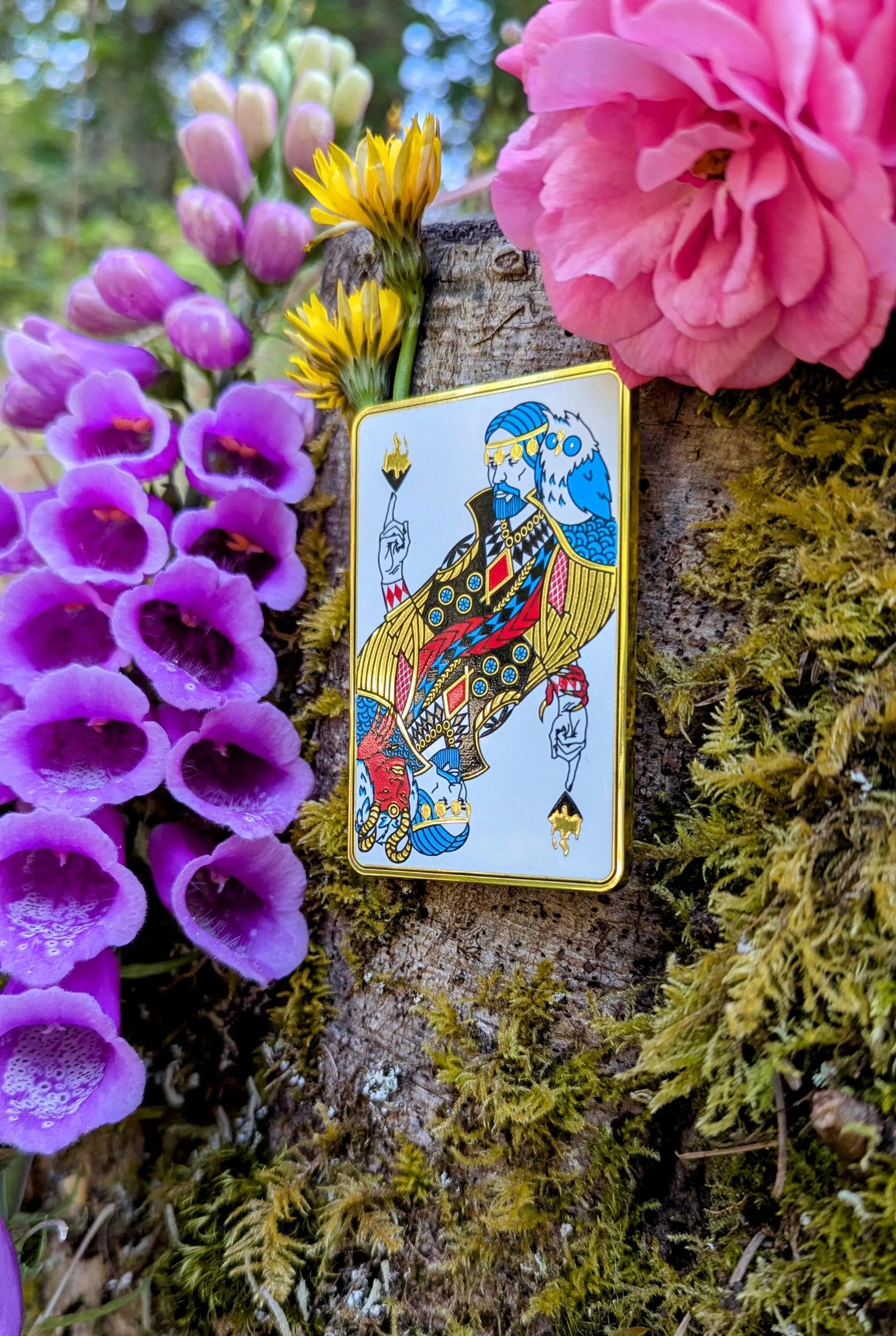 Enamel Pin- Warlock, DnD class pin, RPG Accessory