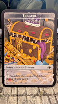 Treasure Token- Proxy Card Magic the Gathering Token Accessory