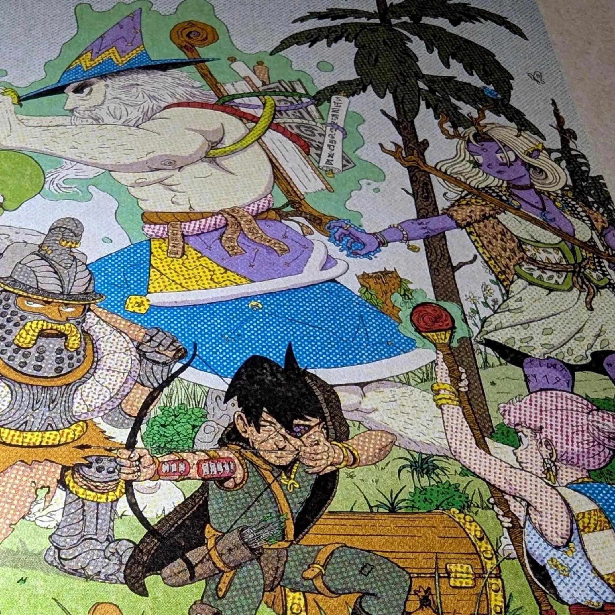 Art Print- Dnd fantasy illustration poster, 11x17 dungeon decor