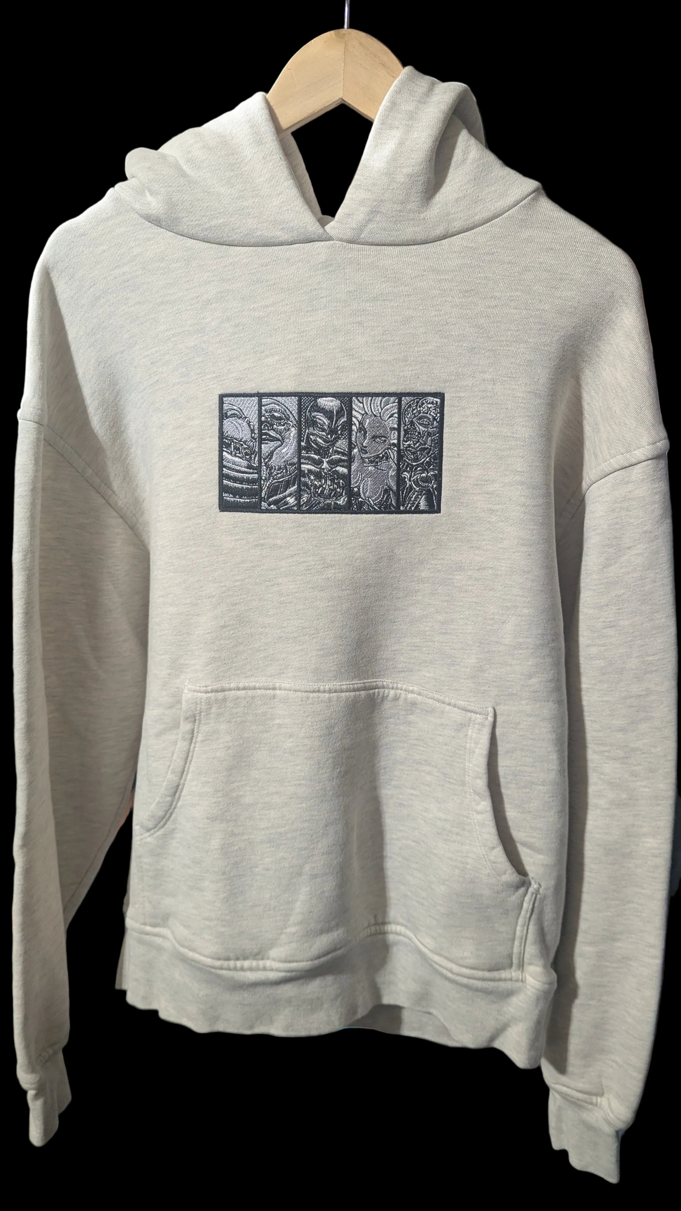 Hoodie- Berserk, Heavyweight: Oversized 100% Cotton (Small and Medium)