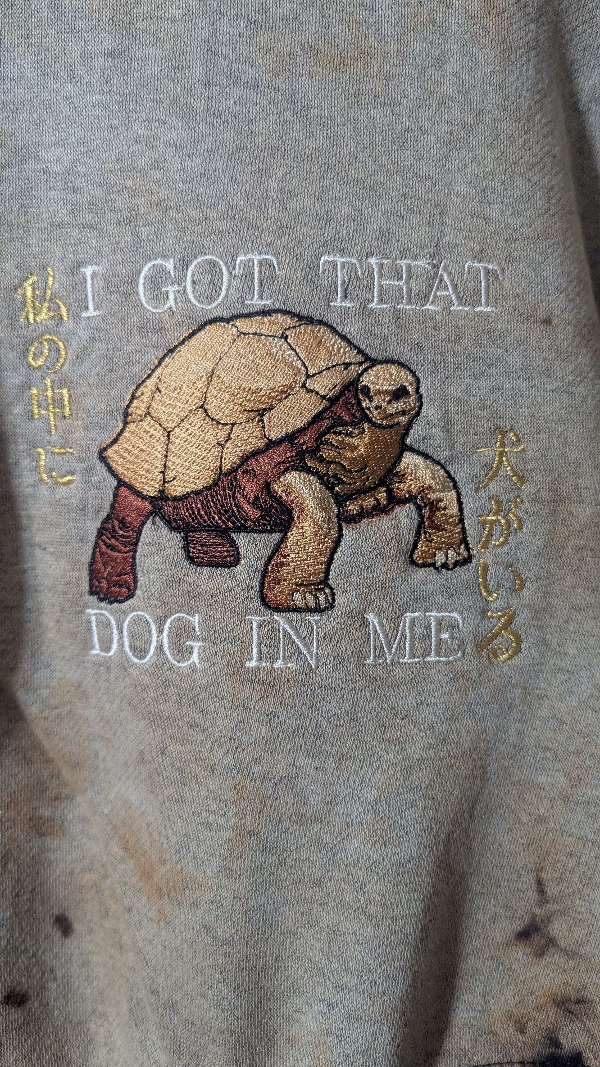 Kids Sweater- Elden Ring: I got that dog in me, kids 5/6