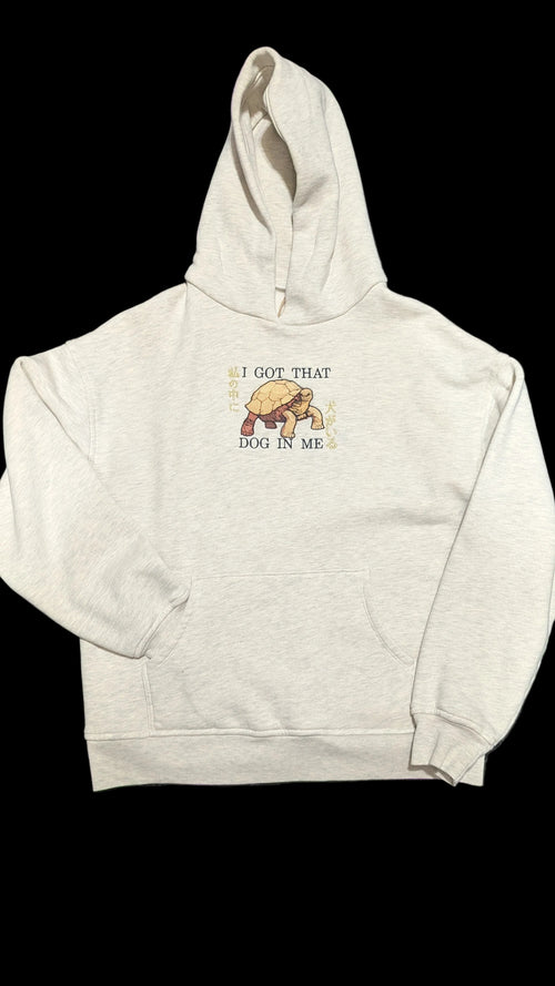 Hoodie- Elden Ring, I got that dog in me: Heavyweight Oversized 100% Cotton