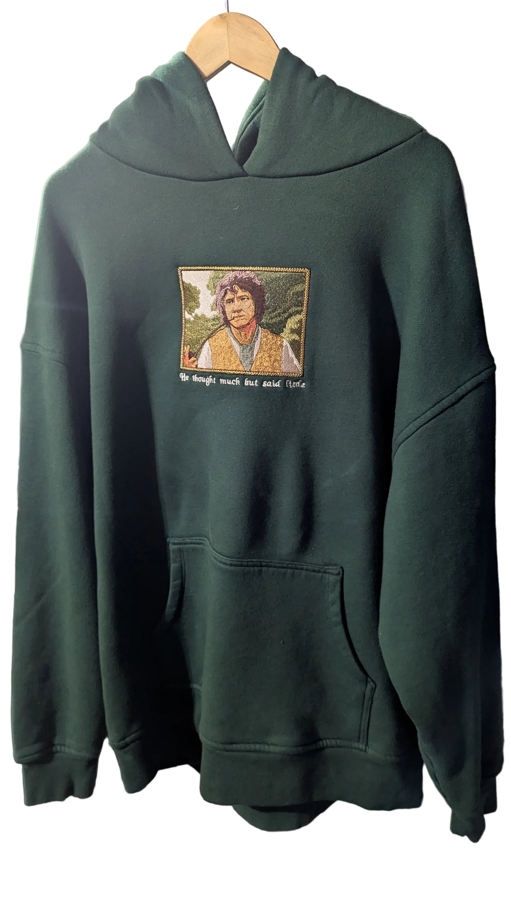 Hoodie- The Hobbit, Bilbo: Heavyweight Oversized 100% Cotton (Medium, Large, and XL)