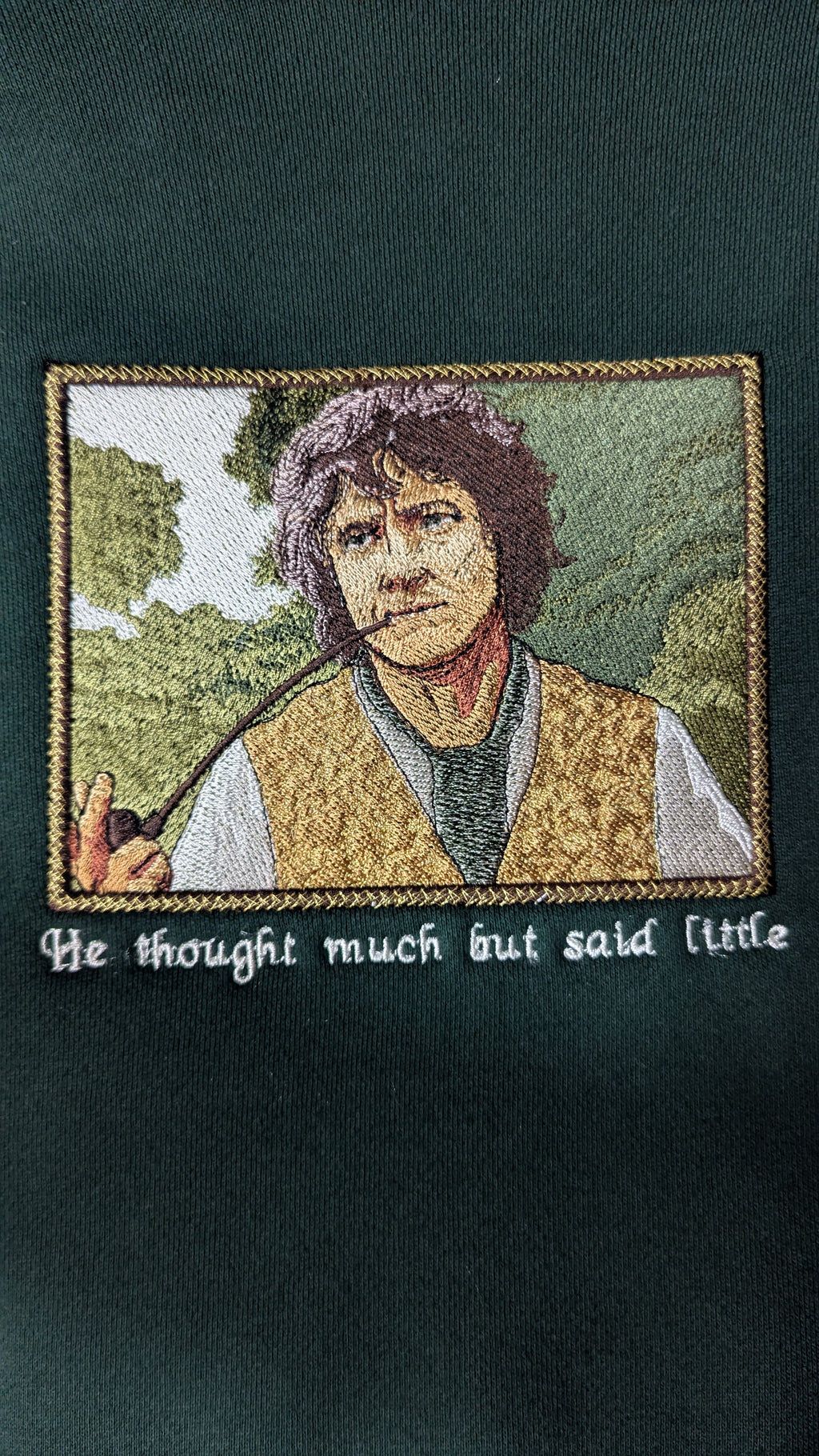 Hoodie- The Hobbit, Bilbo: Heavyweight Oversized 100% Cotton (Medium, Large, and XL)