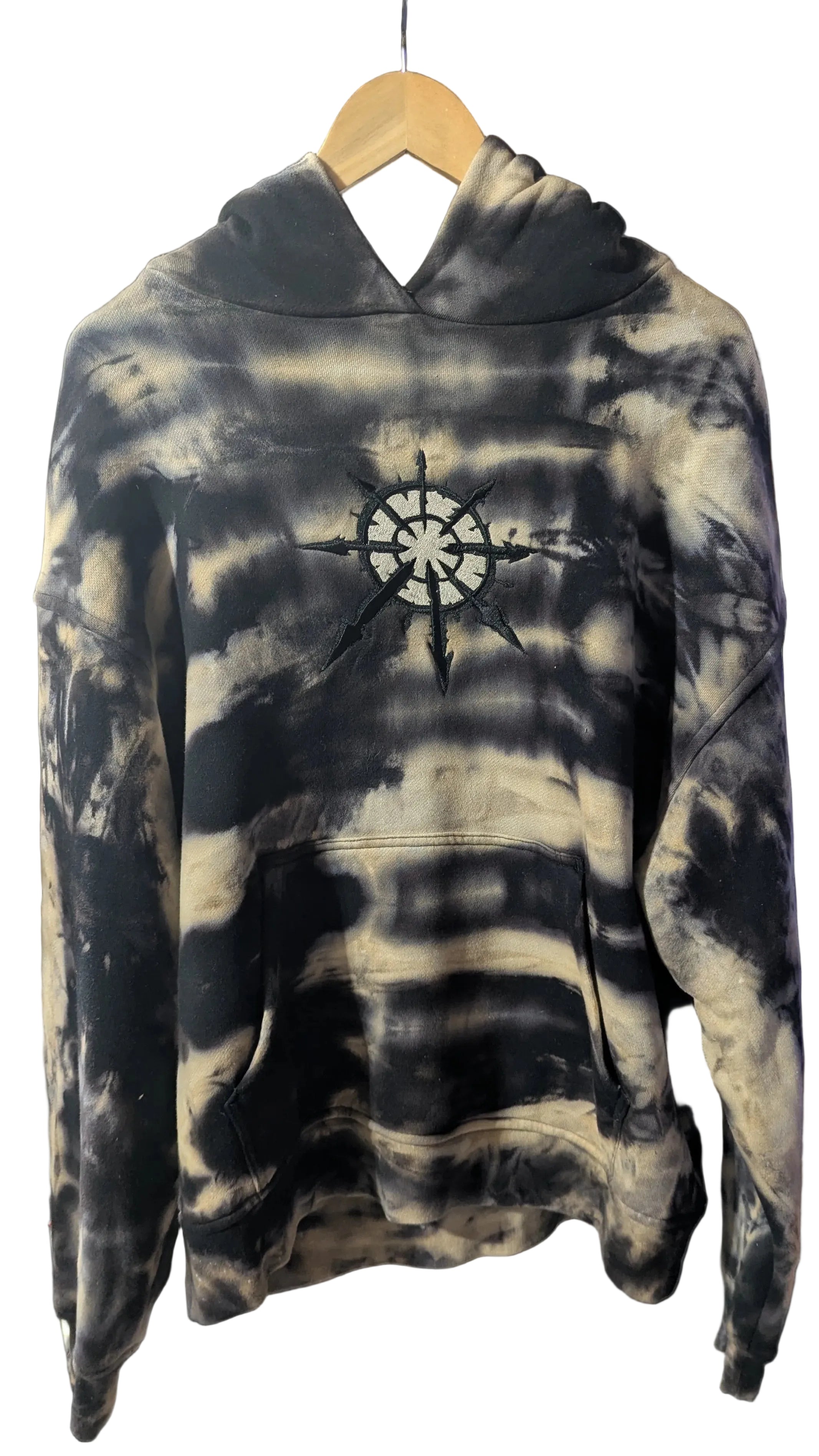 Hoodie- Mark of Chaos: Oversized Heavyweight 100% Cotton (Medium)