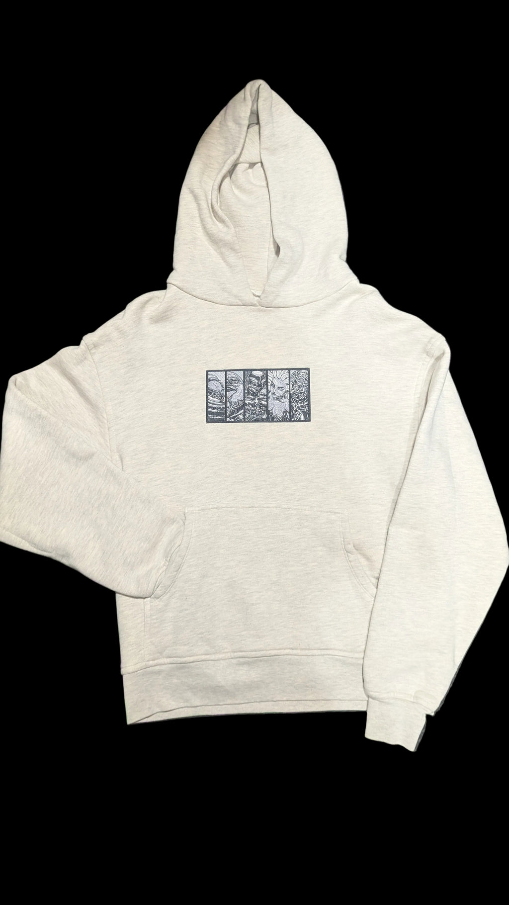 Hoodie- Berserk, Heavyweight: Oversized 100% Cotton (Small and Medium)
