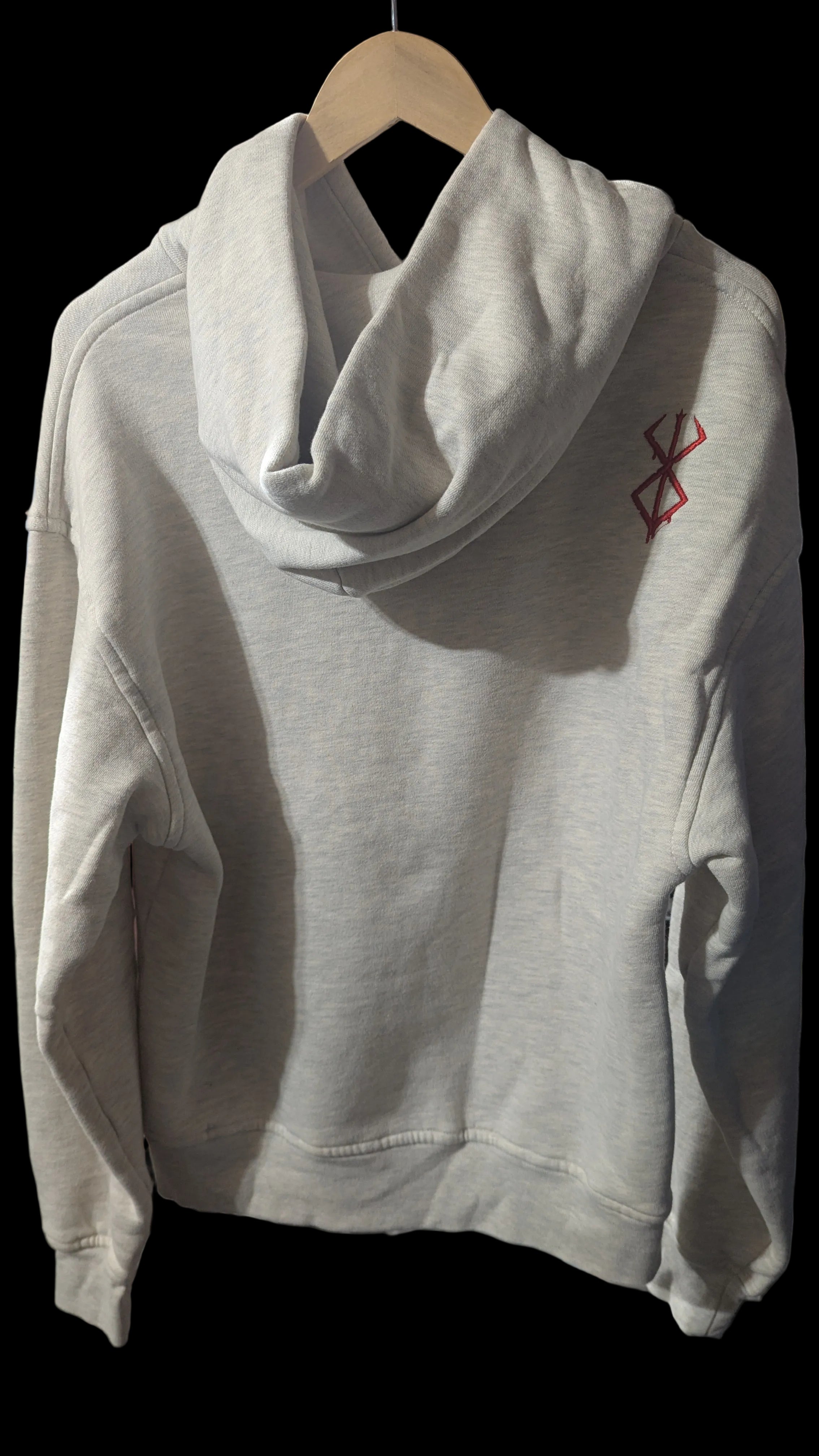Hoodie- Berserk, Heavyweight: Oversized 100% Cotton (Small and Medium)