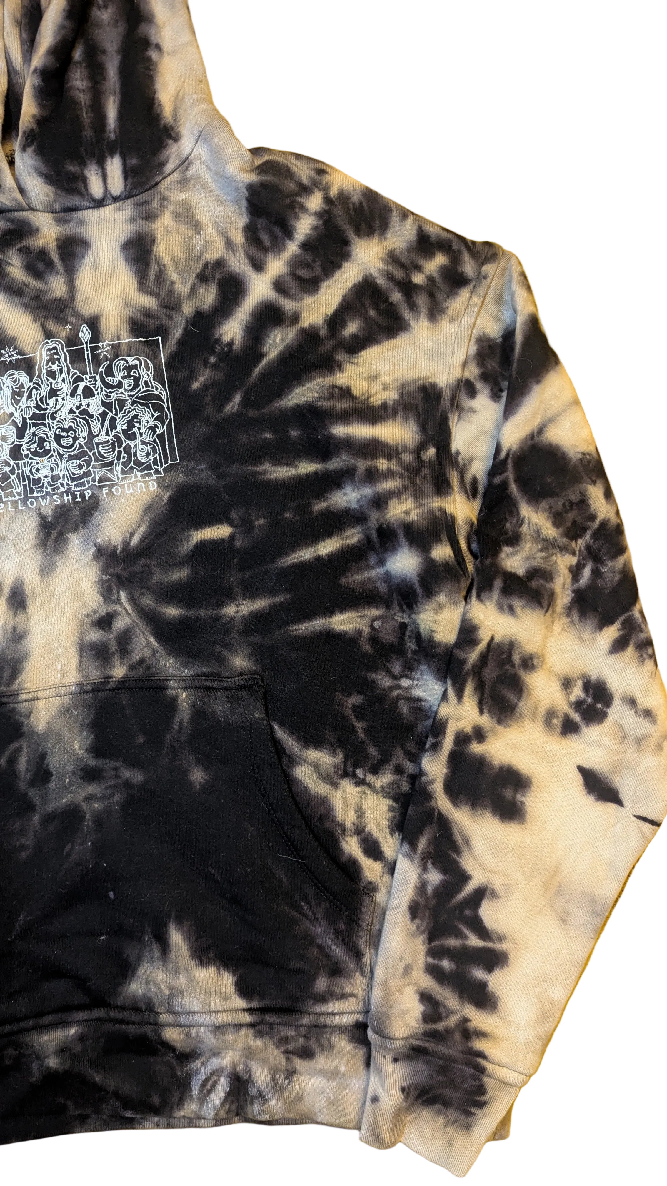 Hoodie- Lord of the Rings, Fellowship Found: Heavyweight Oversized 100% Cotton (Medium)