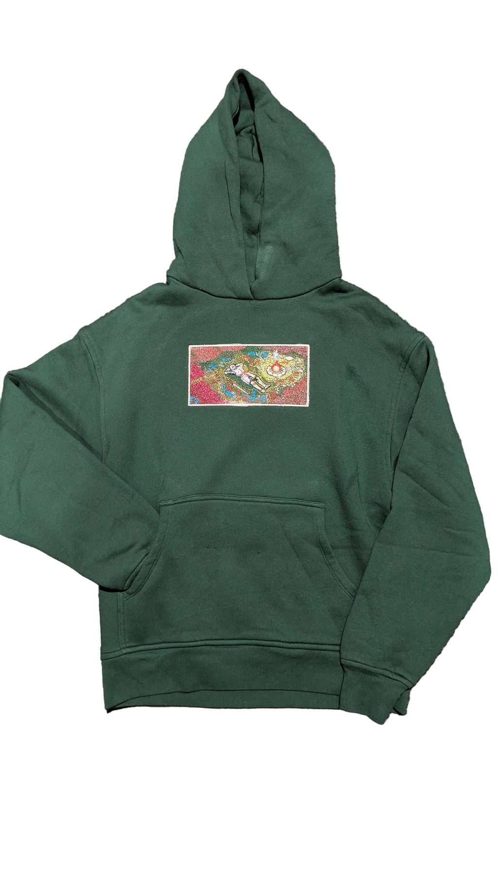 Hoodie- Resting Knight Heavyweight Oversized 100% Cotton Hoodie (Small and Medium)