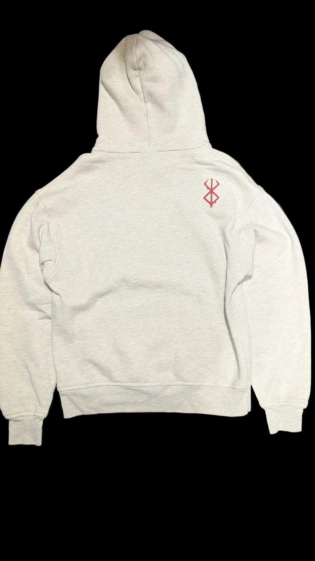 Hoodie- Berserk, Heavyweight: Oversized 100% Cotton (Small and Medium)